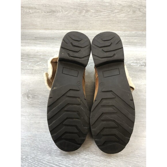 Vintage Hooper Womens Brown Leather Lace Up After Ski Boots Size EU 39 - Picture 5 of 10